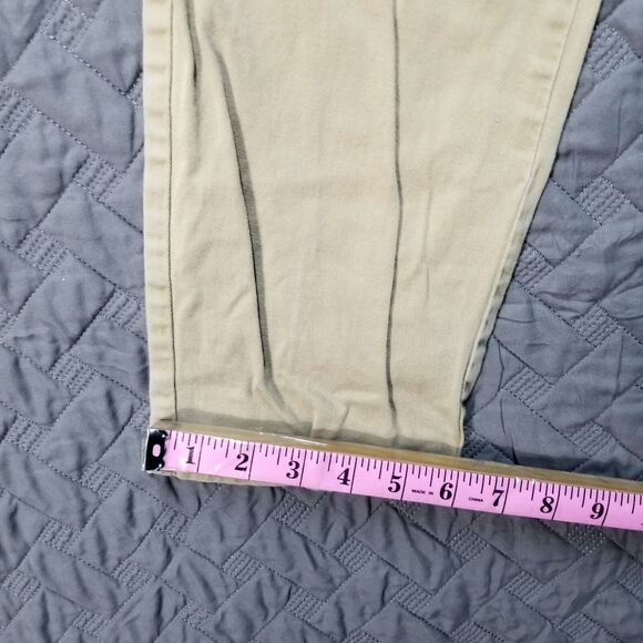 Nautica Jeans Mens 33x30 Brown Slim Fit Stretch Medium Wash Denim Button Zip - Picture 6 of 11